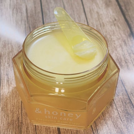 アンドハニー クレンジングバーム クリア/&honey/クレンジングバームを使ったクチコミ(2枚目)