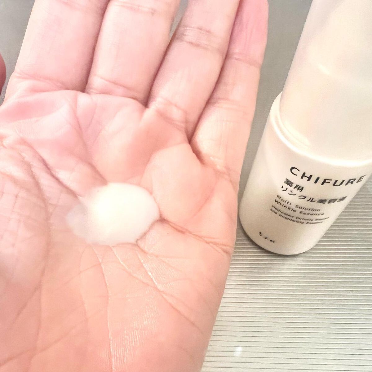 薬用 リンクル美容液/ちふれ/美容液を使ったクチコミ（3枚目）