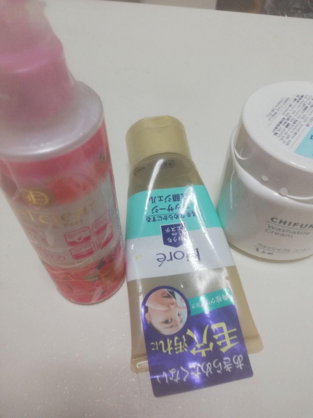 DETクリア ブライト＆ピール ピーリングジェリー<ミックスフルーツの香り>/Detclear/ピーリングを使ったクチコミ（1枚目）