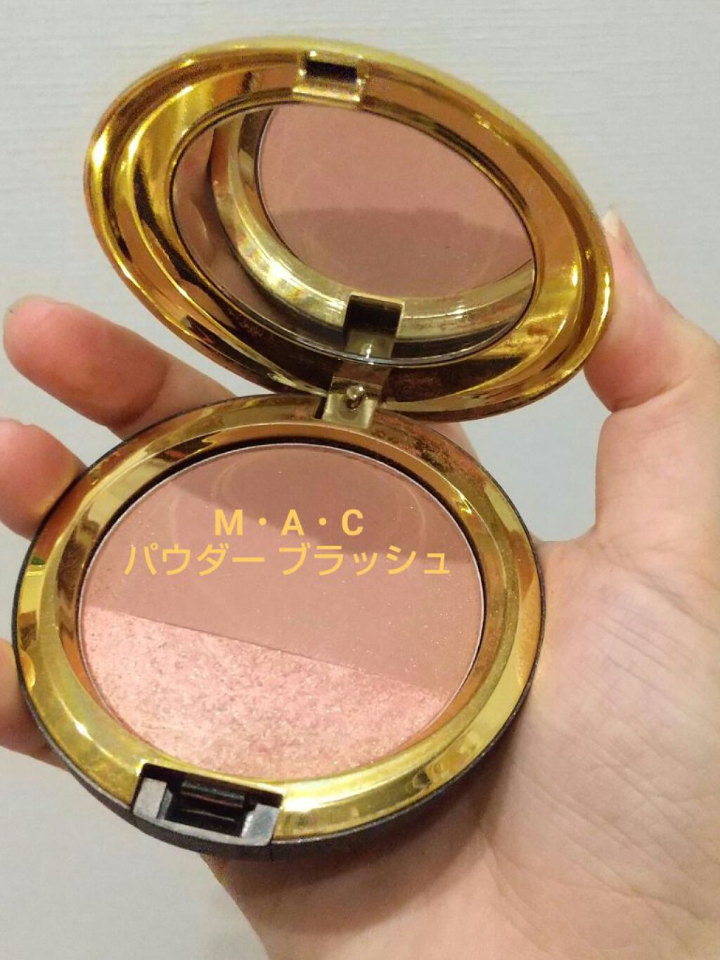 パウダー ブラッシュ バディ/M・A・C/パウダーチークを使ったクチコミ（1枚目）