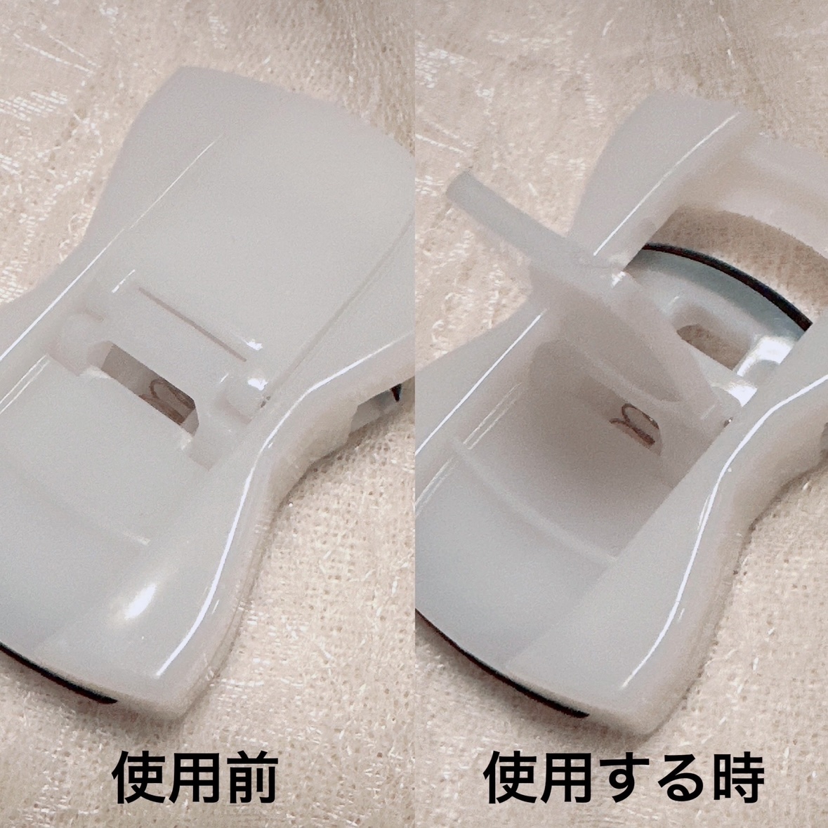 携帯用アイラッシュカーラー/無印良品/ビューラーを使ったクチコミ（3枚目）