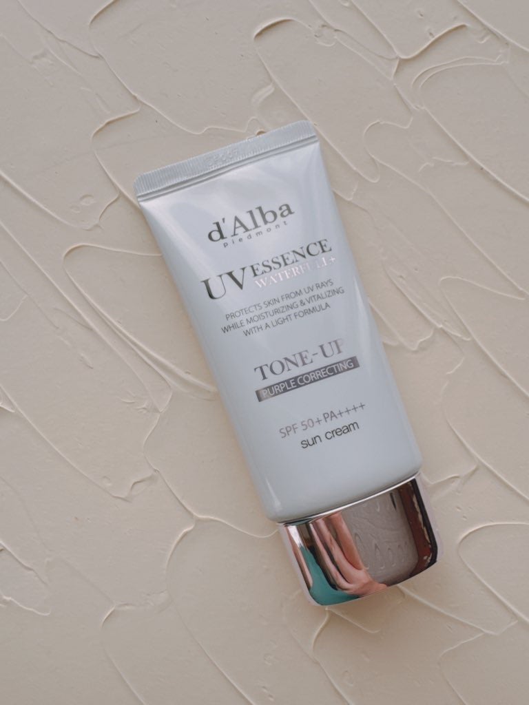 ダルバ ウォータフル トーンアップ サンクリーム(パープル)/ダルバ/日焼け止めクリームを使ったクチコミ(2枚目)