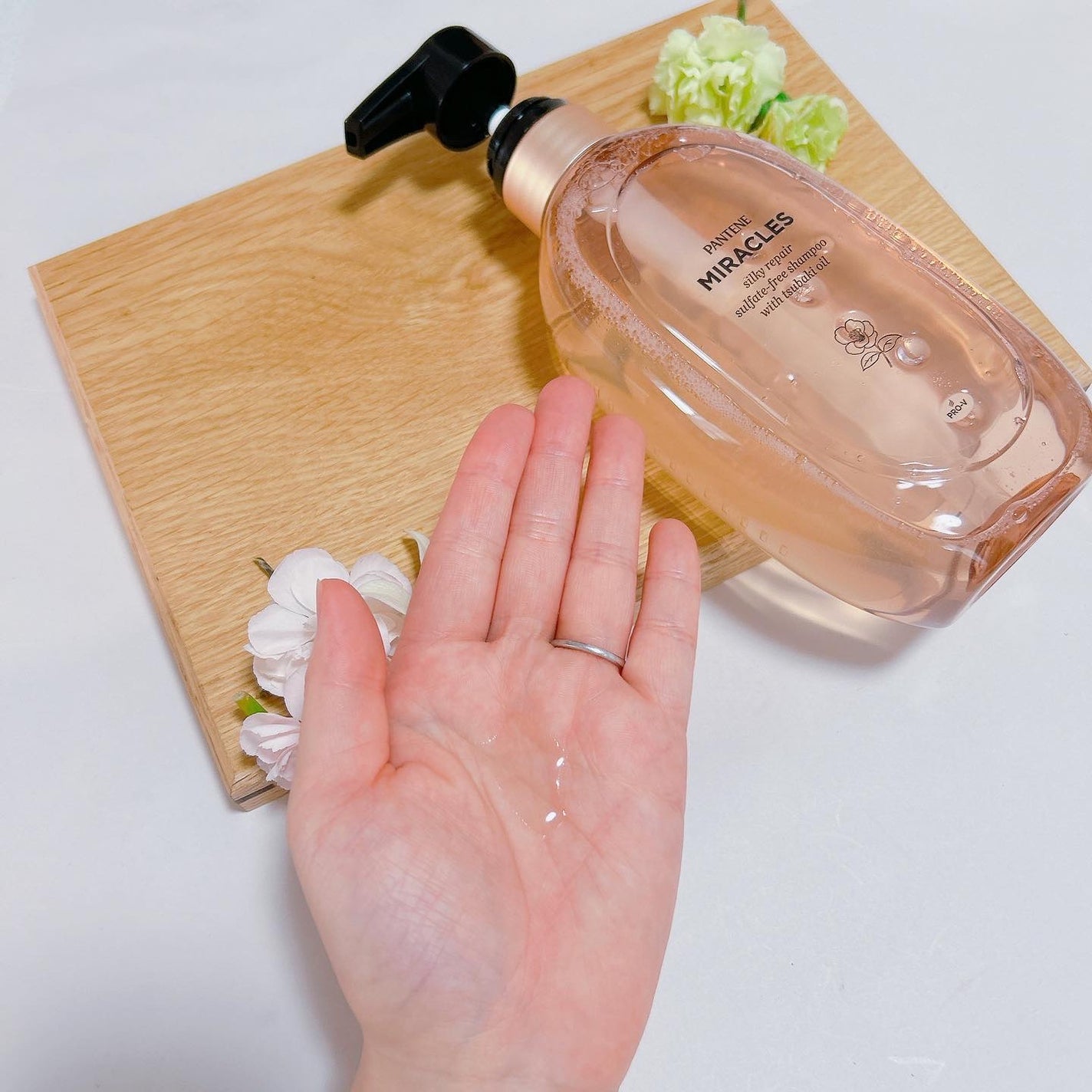 ミラクルズ サルフェート無添加&ジェントルリペア ボンドリペア シャンプー/トリートメント/パンテーン/市販シャンプーを使ったクチコミ(4枚目)