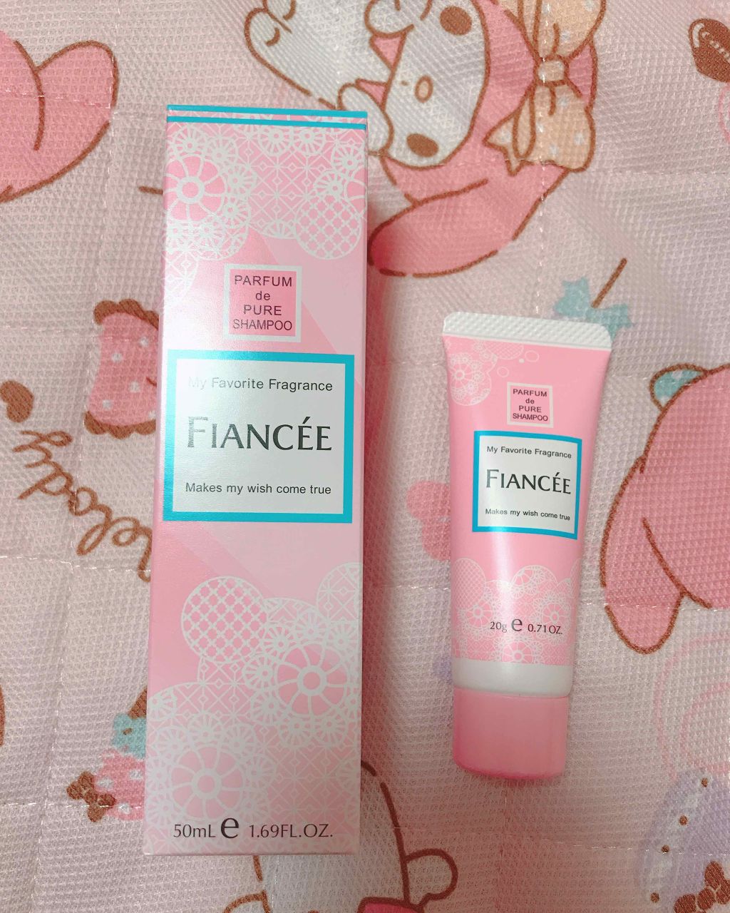 ボディミスト ピュアシャンプーの香り【パッケージリニューアル】/フィアンセ/香水(レディース)を使ったクチコミ（2枚目）