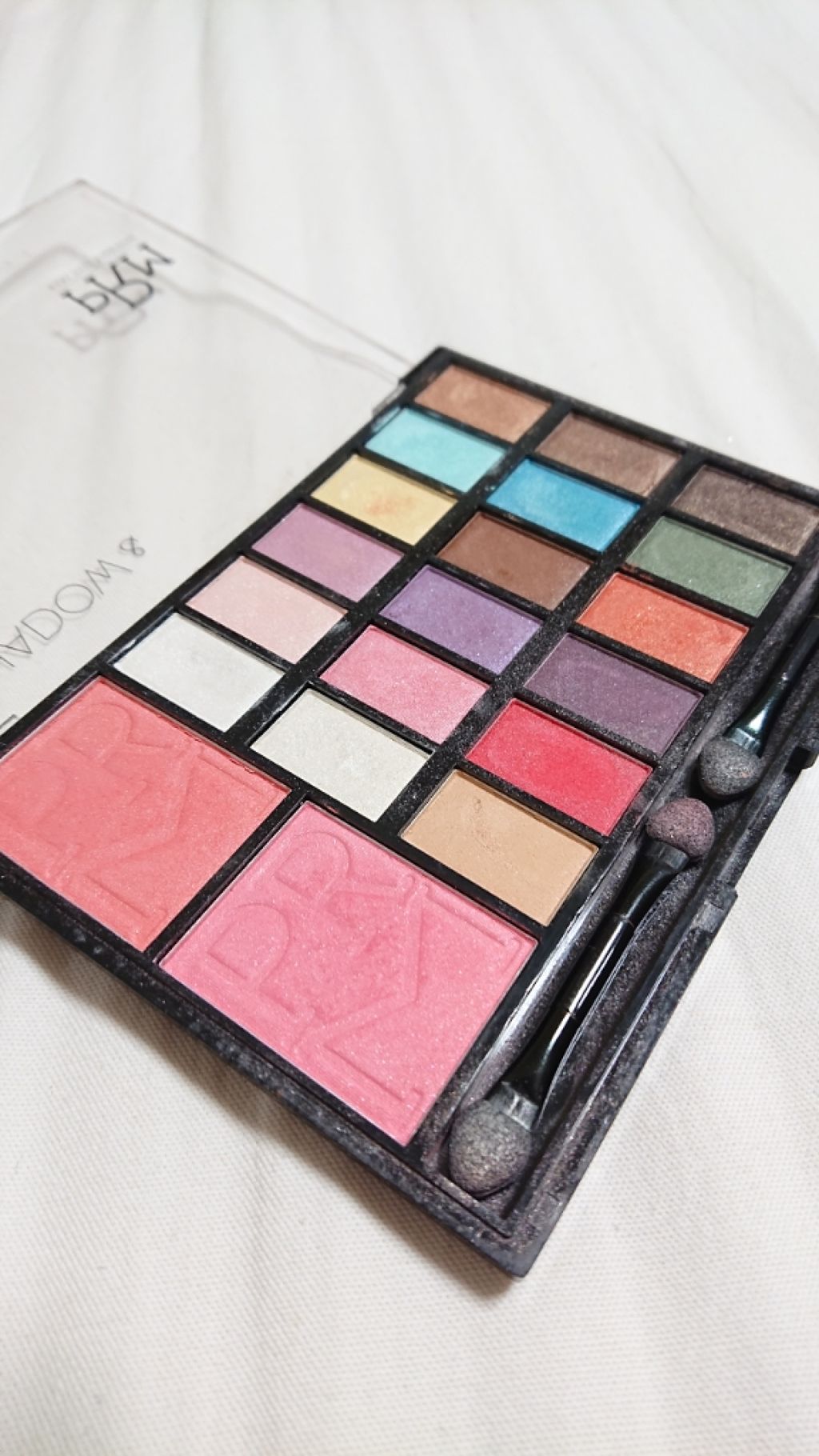 BW アイシャドウパレット PRM (スクエア)/ビューティーワールド/メイクアップキットを使ったクチコミ(2枚目)