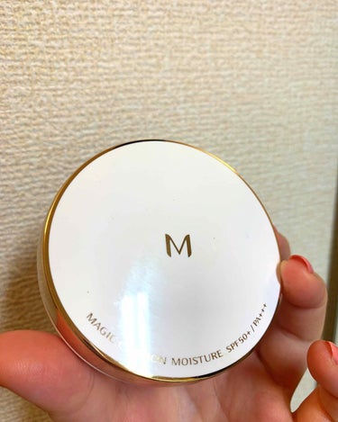 M クッション ファンデーション(モイスチャー)/MISSHA/クッションファンデーションを使ったクチコミ（1枚目）