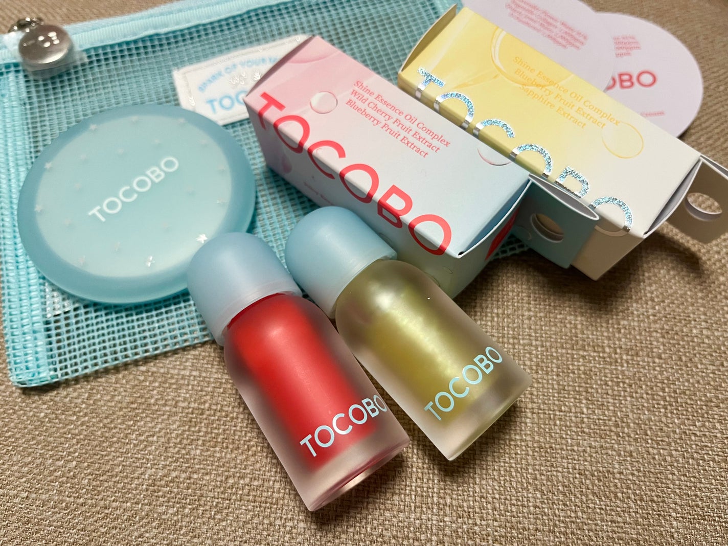 ジューシーベリープランピングリップオイル/TOCOBO/リップグロスを使ったクチコミ(3枚目)