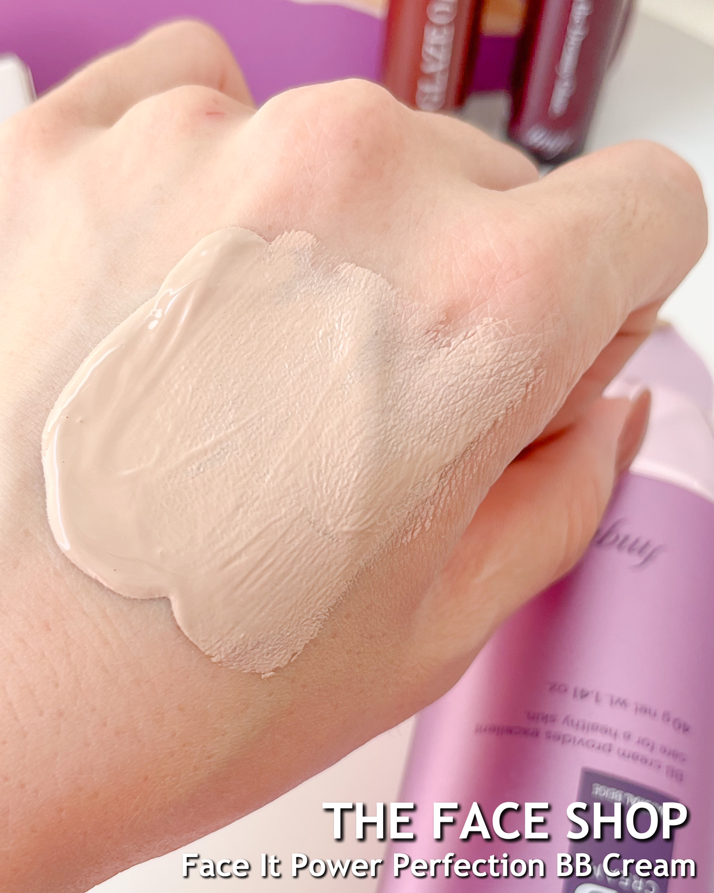 パワーパーフェクションBBクリーム/THE FACE SHOP/BBクリームを使ったクチコミ（3枚目）