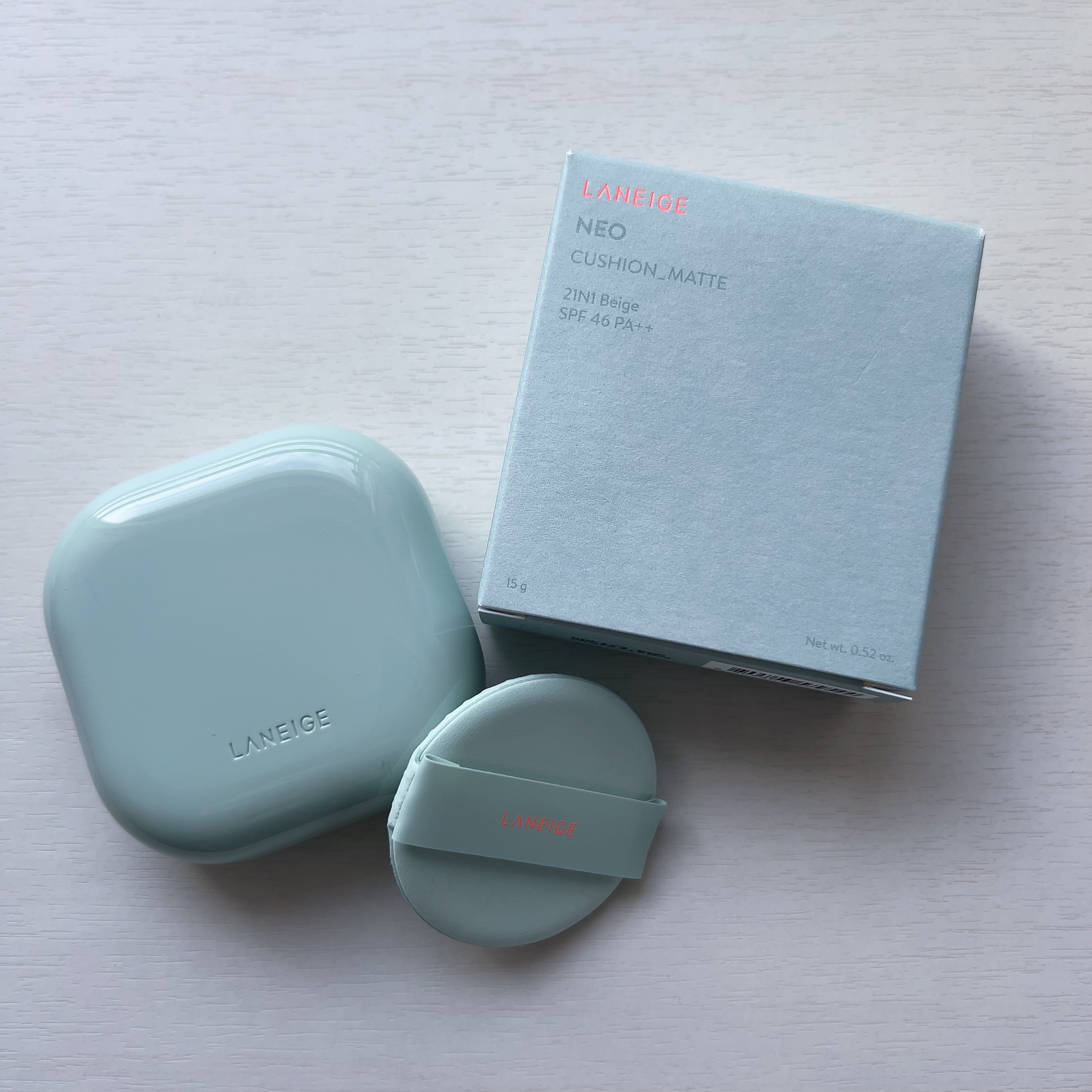 ネオクッション マット N/LANEIGE/クッションファンデーションを使ったクチコミ（2枚目）