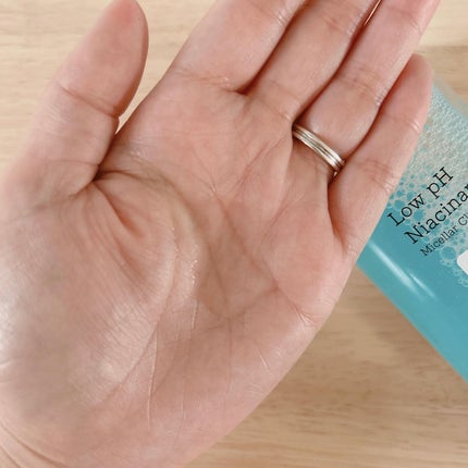 弱酸性 ナイアシンアミド ミセラークレンジングウォーター/COSRX/クレンジングウォーターを使ったクチコミ(2枚目)