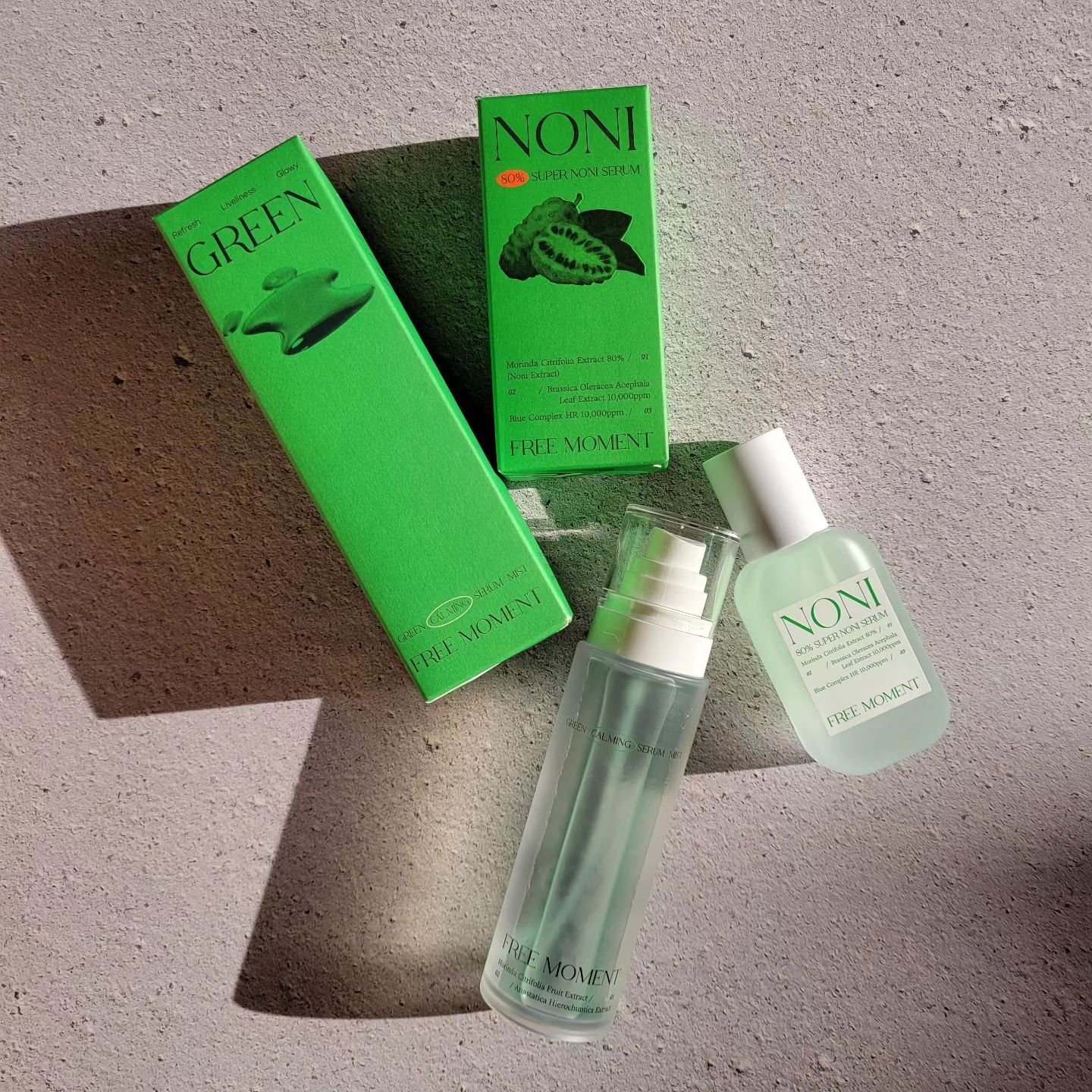 グリーンカーミングセラムミスト/Free Moment /ミスト状化粧水を使ったクチコミ（1枚目）