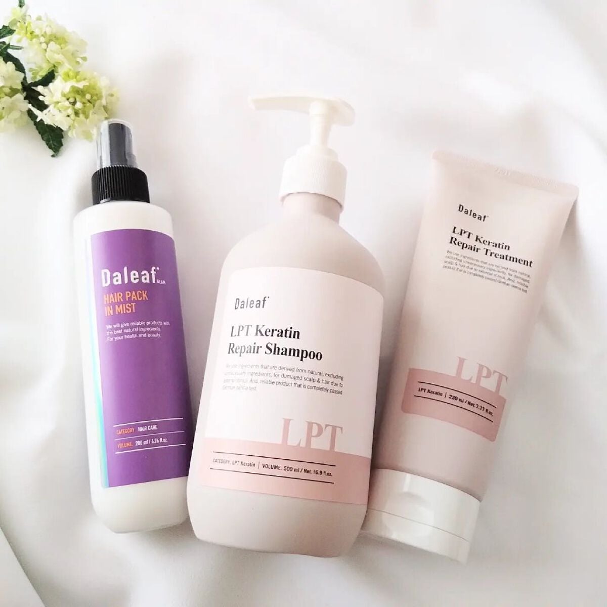 LPTケラチンリペアトリートメント/Daleaf/洗い流すヘアトリートメントを使ったクチコミ(1枚目)