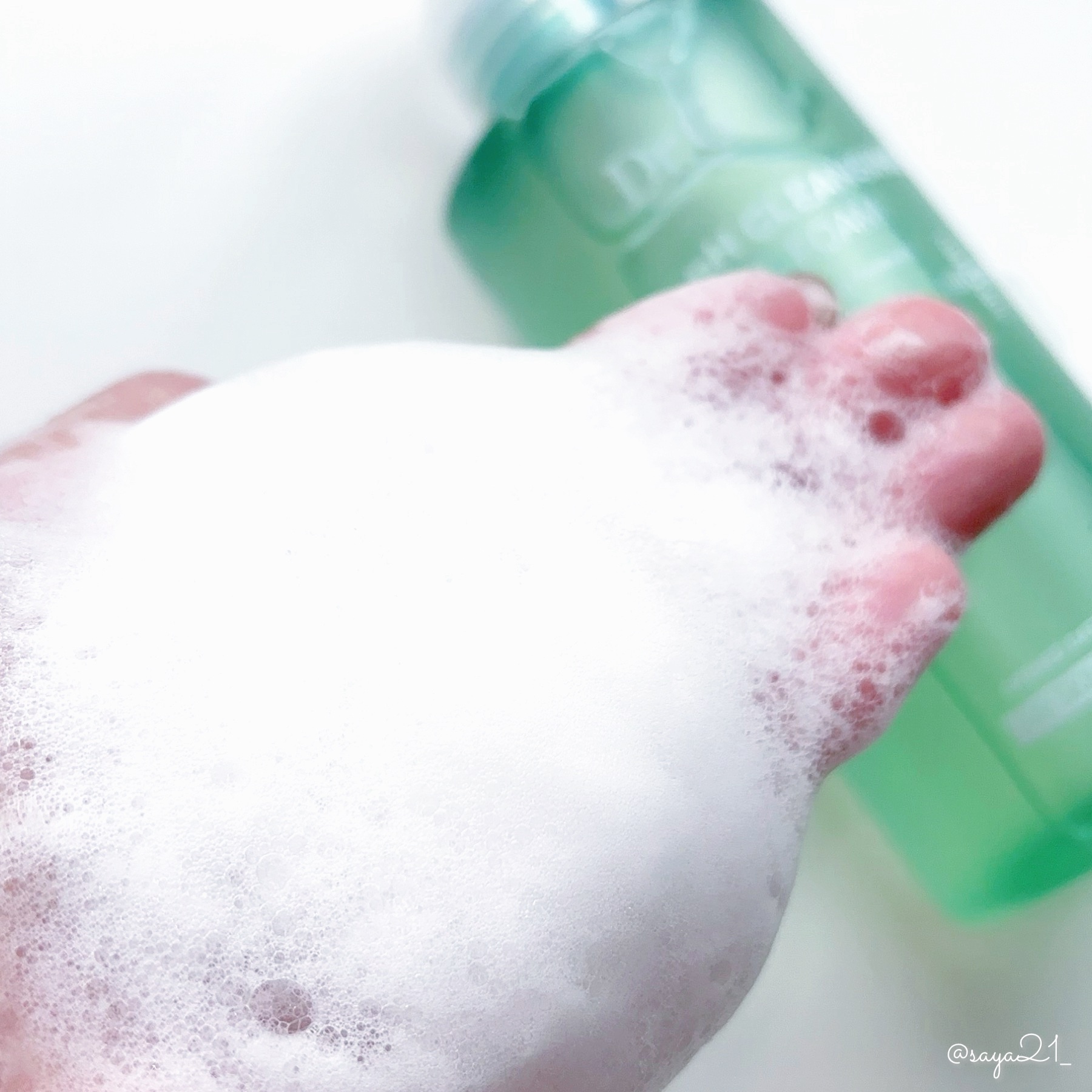 弱酸性クレンジングジェルフォーム/Dr.G/その他洗顔料を使ったクチコミ（3枚目）