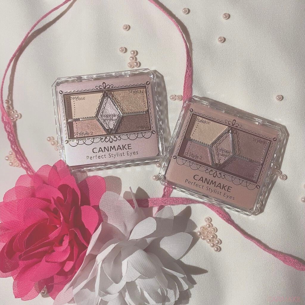 【旧品】パーフェクトスタイリストアイズ/キャンメイク/アイシャドウパレットを使ったクチコミ(1枚目)