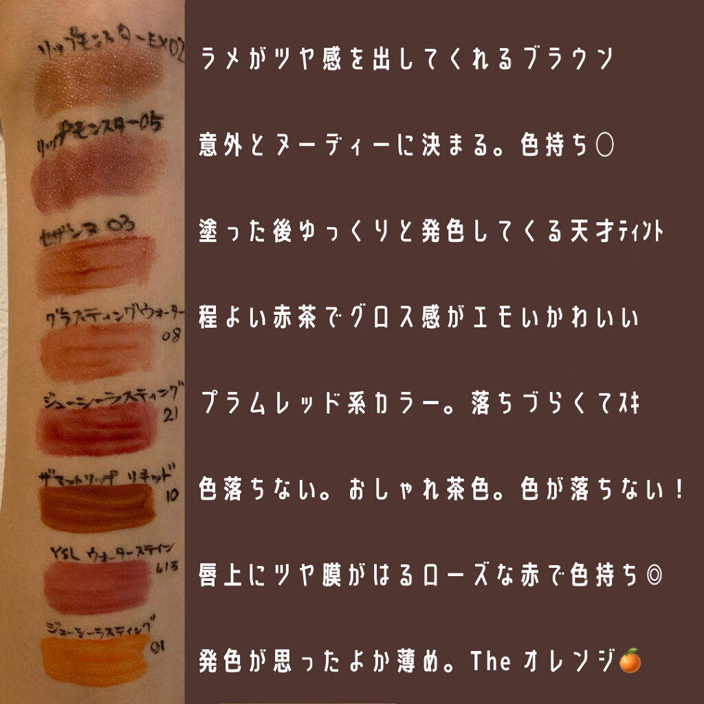 ウォータリーティントリップ/CEZANNE/リップティントを使ったクチコミ（3枚目）