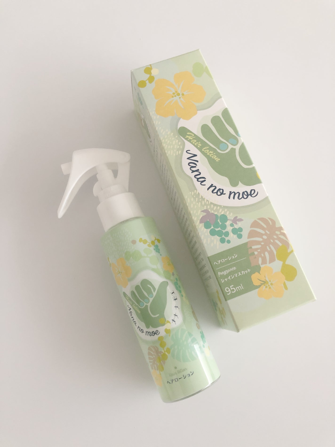 ヘアローション シャインマスカット/nananamoe/アウトバストリートメントを使ったクチコミ(2枚目)