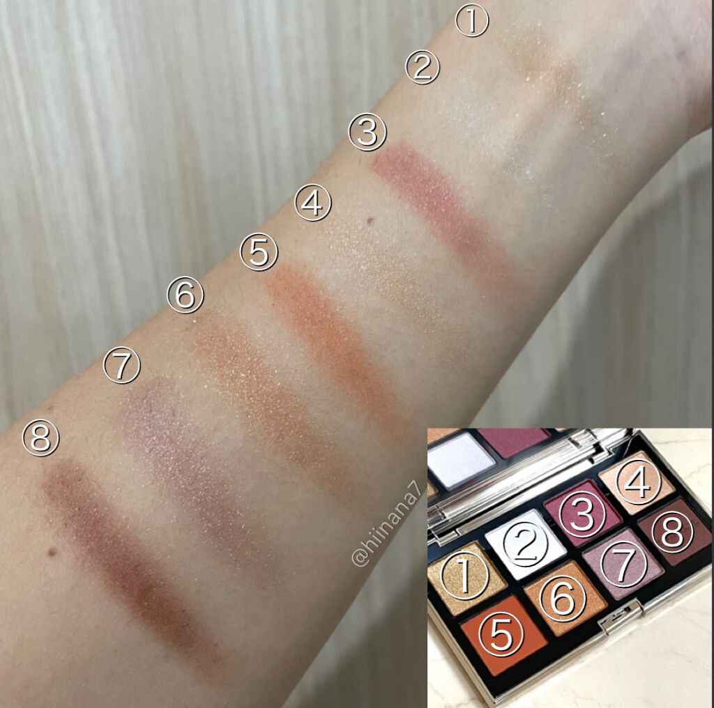 アイカラーレーション スペシャルエディション/LUNASOL/アイシャドウパレットを使ったクチコミ(3枚目)