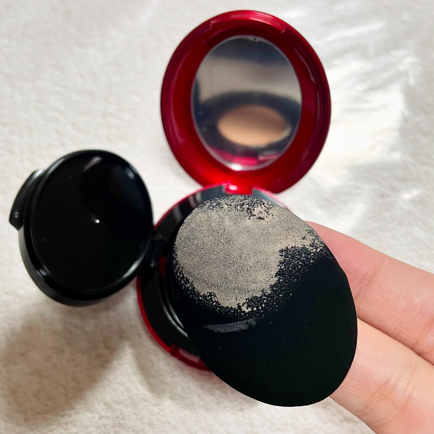 マスク フィット レッド クッション/TIRTIR(ティルティル)/クッションファンデーションを使ったクチコミ（3枚目）