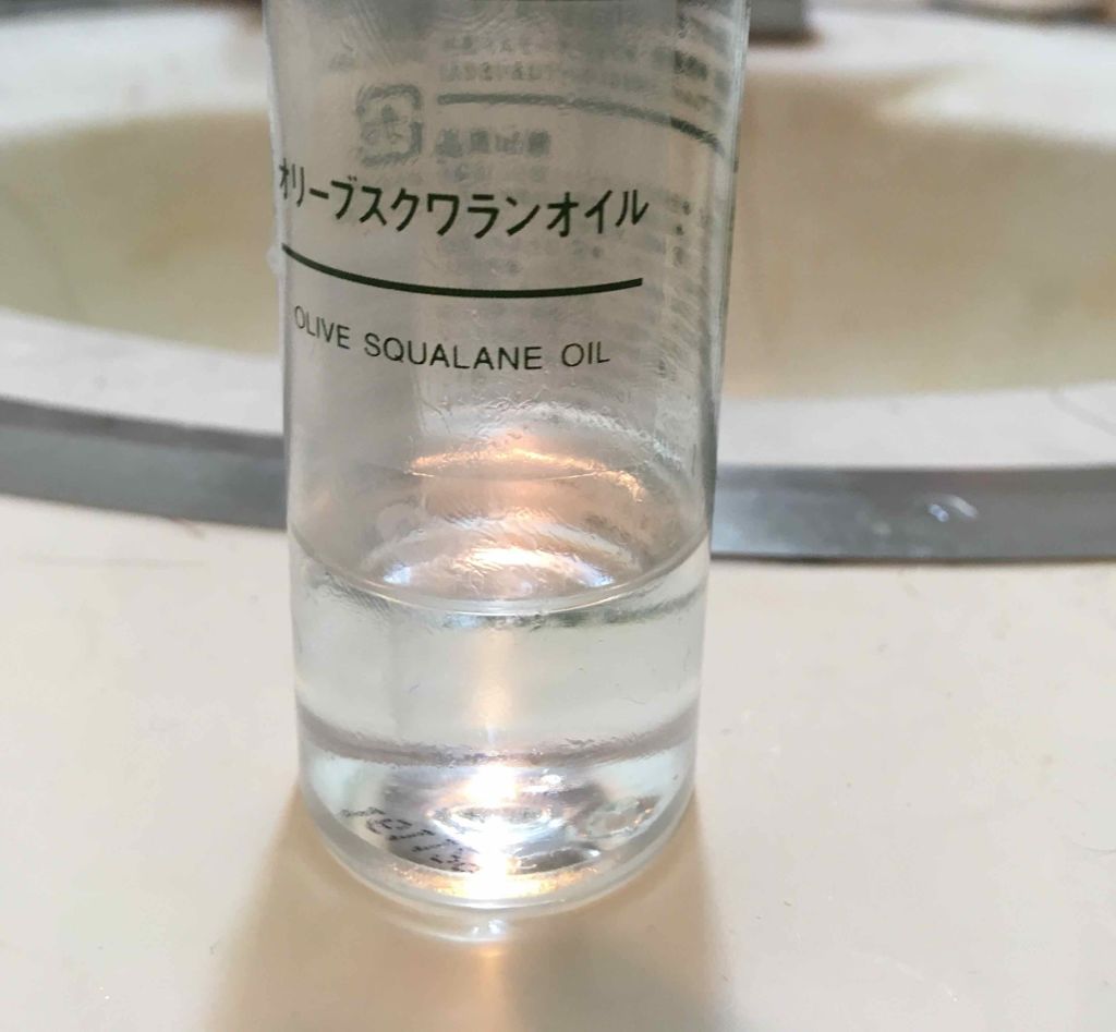 オリーブスクワランオイル/無印良品/フェイスオイルを使ったクチコミ(3枚目)