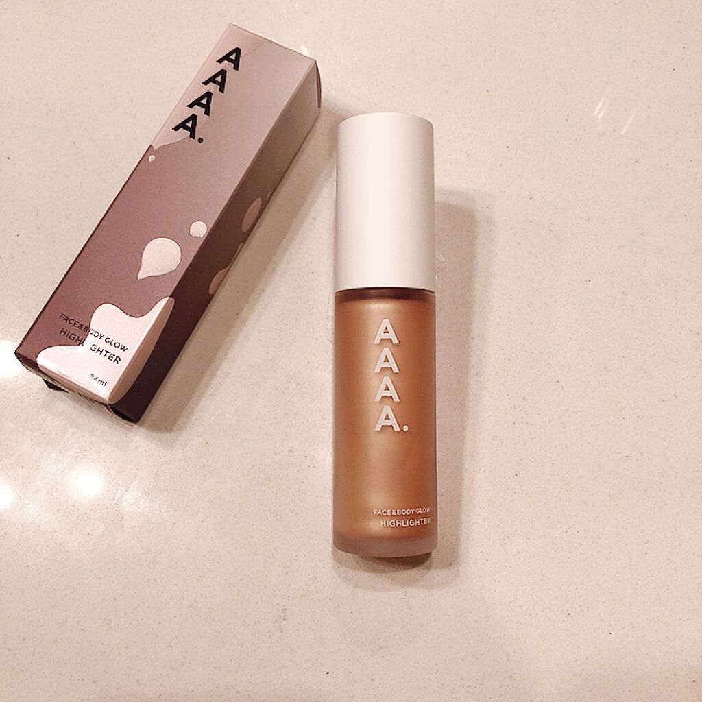 ハイライター/AAAA./リキッドハイライトを使ったクチコミ（1枚目）