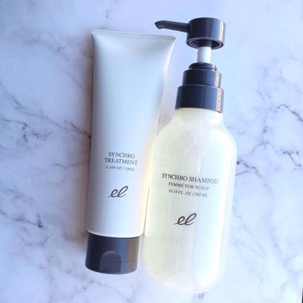 シンクロシャンプー ファム FOR SCALP/シンクロトリートメント/ELECTRON/市販シャンプーを使ったクチコミ(1枚目)
