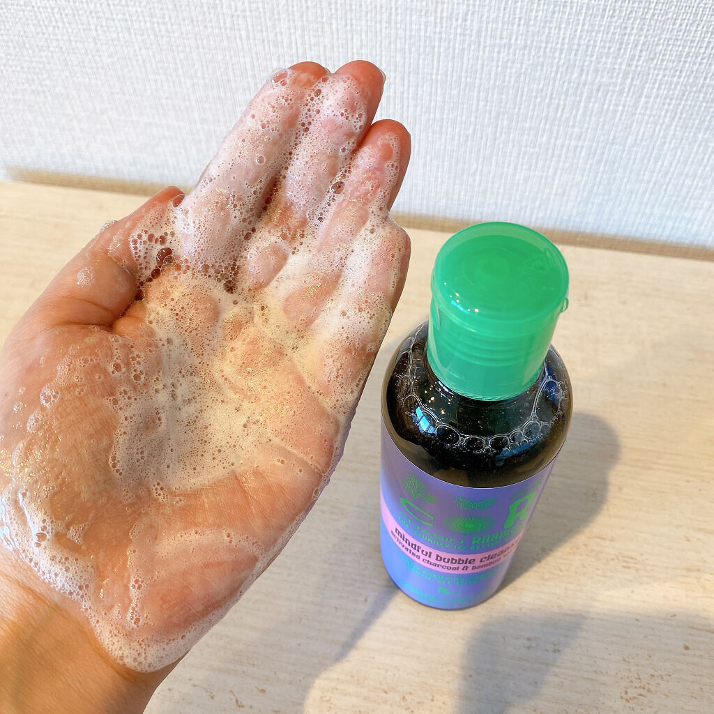 Mindful Bubble Cleanse/CHASIN'RABBITS/その他洗顔料を使ったクチコミ（3枚目）