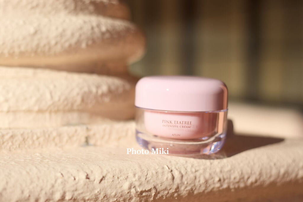 ピンクティーツリークリーム/APLIN/フェイスクリームを使ったクチコミ(2枚目)