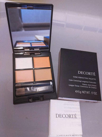 トーンパーフェクティング パレット/DECORTÉ/パレットコンシーラーを使ったクチコミ(1枚目)