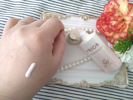 高保湿 おしろい美白乳液/プリオール/乳液を使ったクチコミ(3枚目)