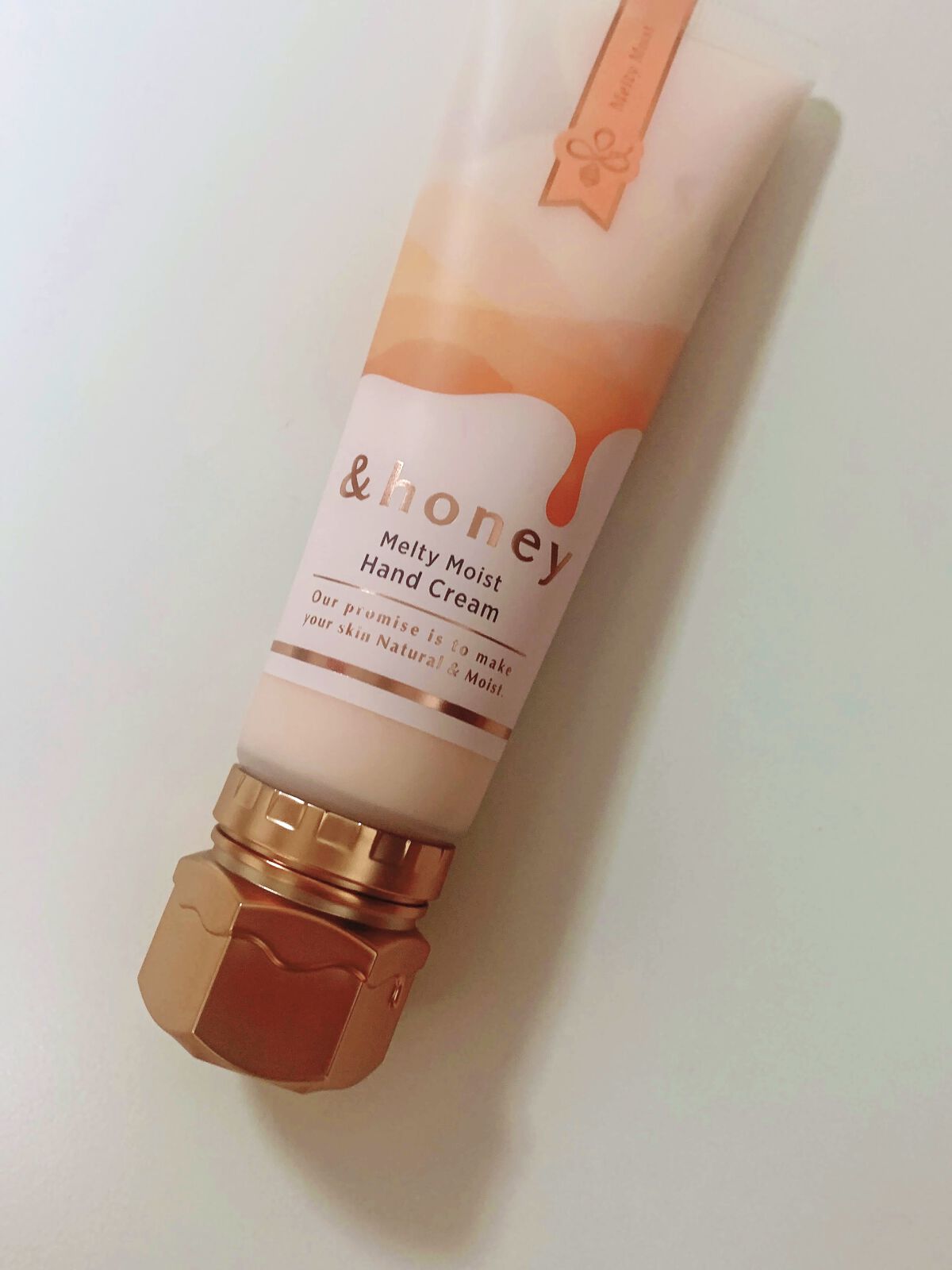 アンドハニー　メルティモイスト ハンドクリーム/&honey/ハンドクリームを使ったクチコミ（1枚目）