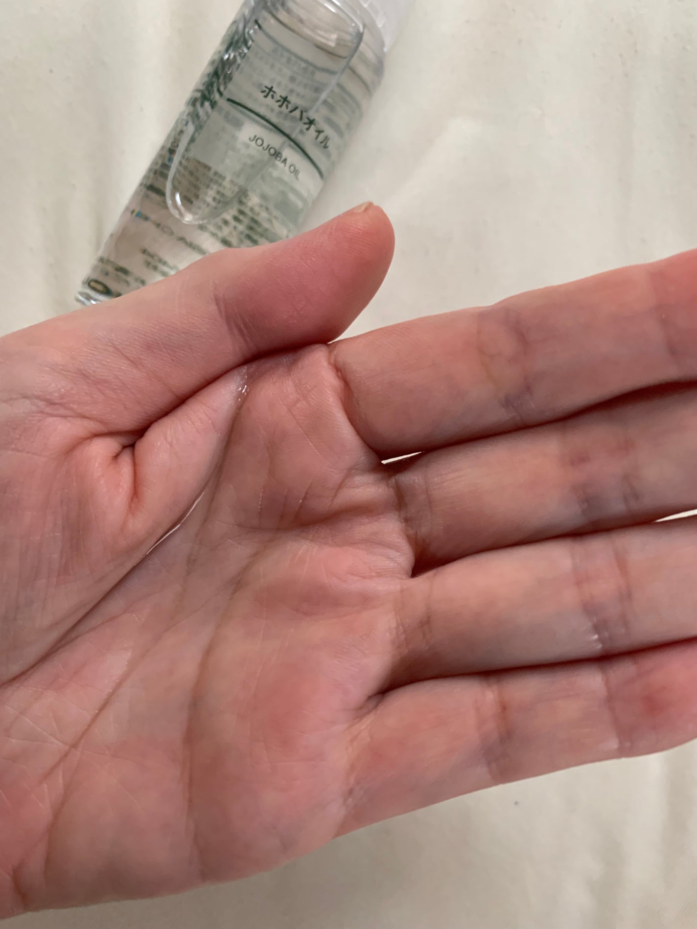 ホホバオイル/無印良品/ボディオイルを使ったクチコミ(4枚目)