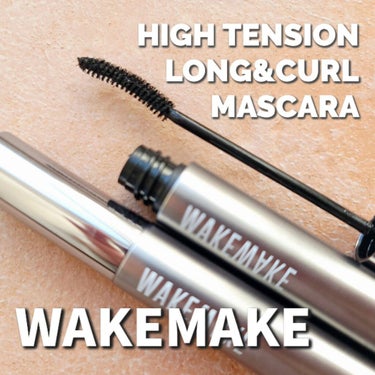 WAKEMAKE ハイテンションロング＆カールマスカラデュオセットのクチコミ「WAKEMAKE
HIGH TENSION LONG&CURL MASCARA
＊BLACK
.....」（1枚目）