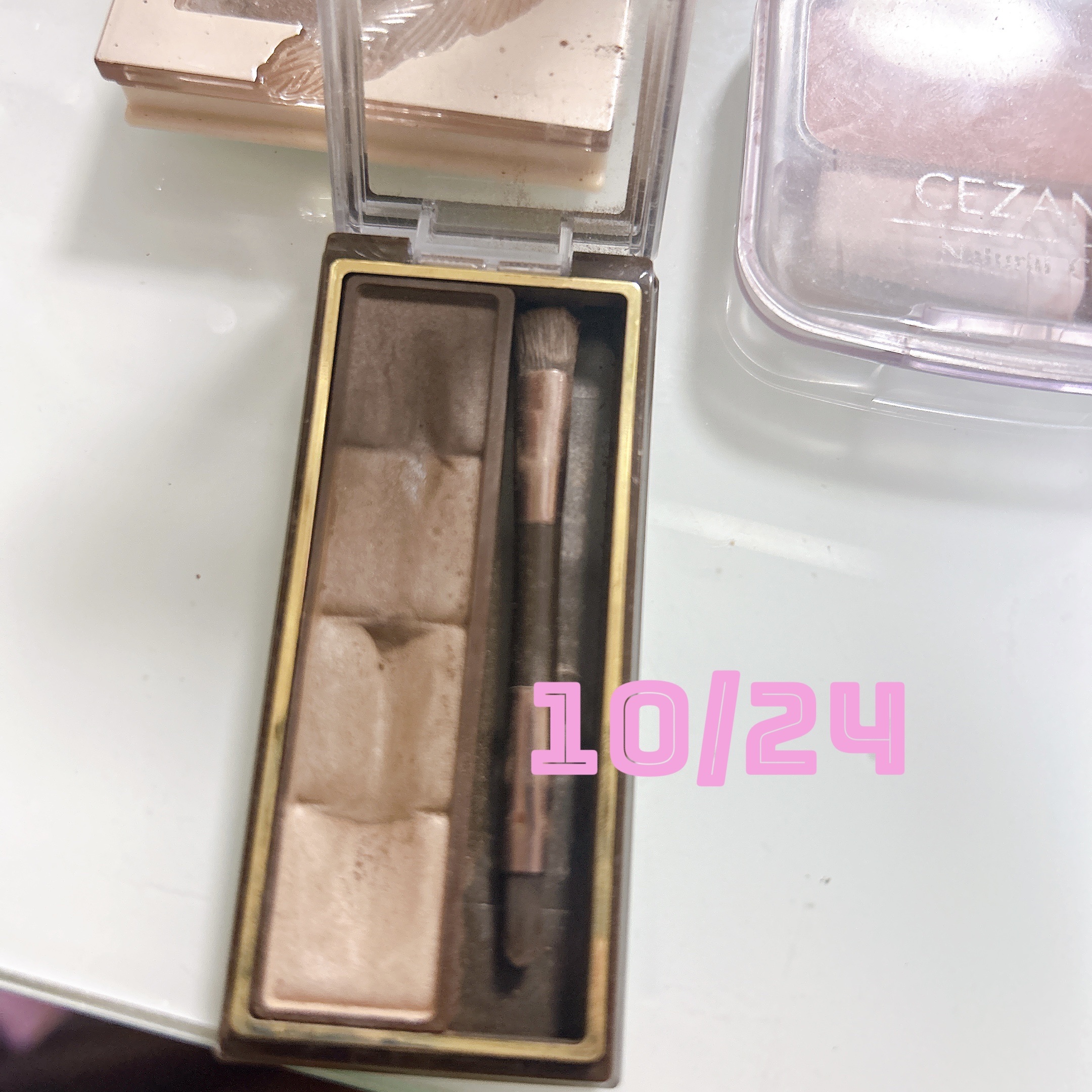 リシェ マイヌーディ アイズ/Visée/アイシャドウパレットを使ったクチコミ（3枚目）