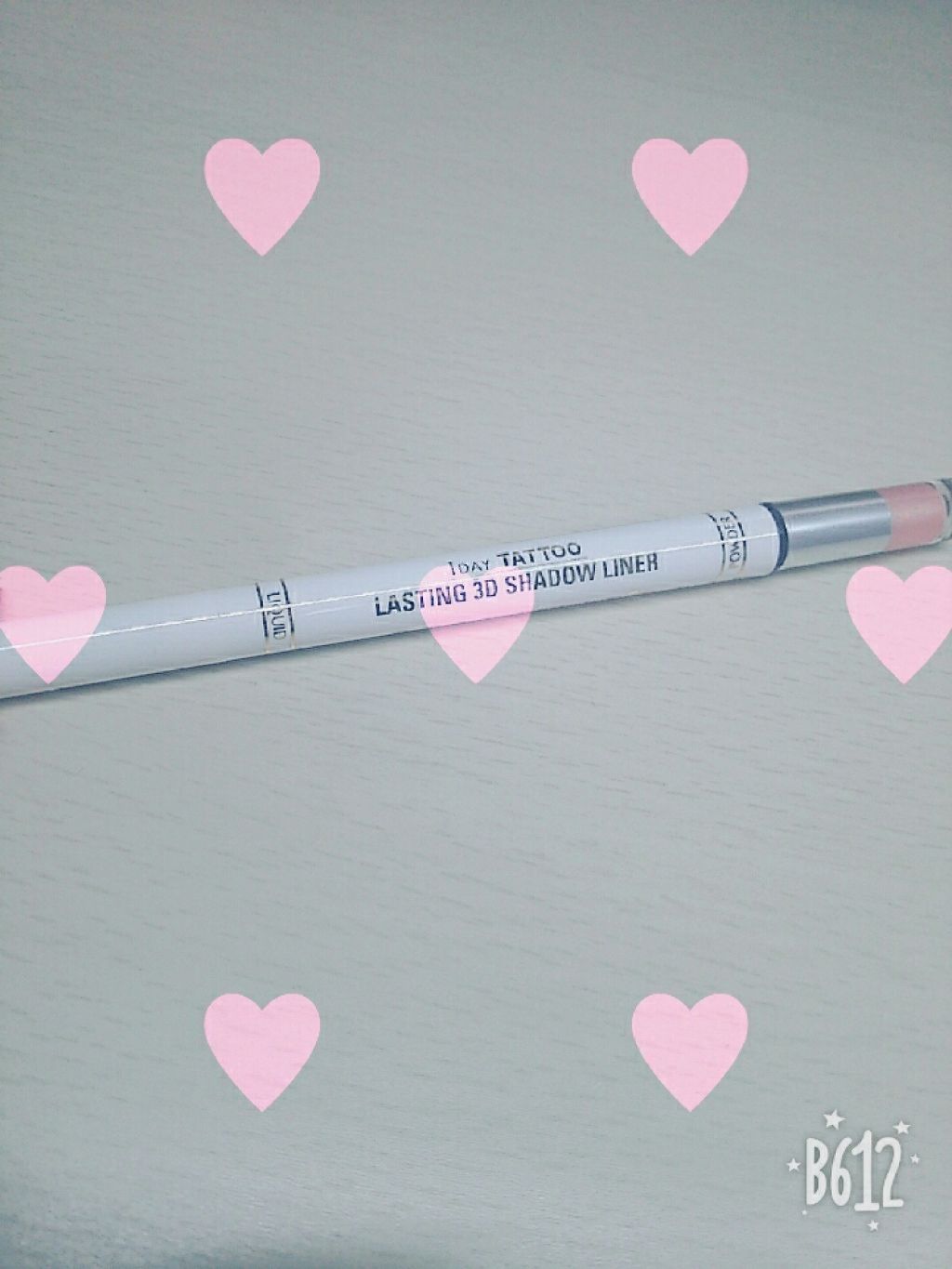 ラスティング3Dシャドウライナー/K-パレット/リキッドアイライナーを使ったクチコミ（1枚目）