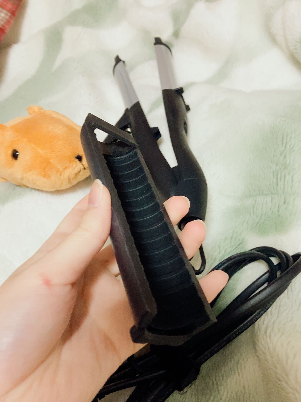 ミラーチタニウム 2WAYヘアアイロン ストレート&カールSLM002Ti/SALONMOON/その他ヘアアイロンを使ったクチコミ(4枚目)