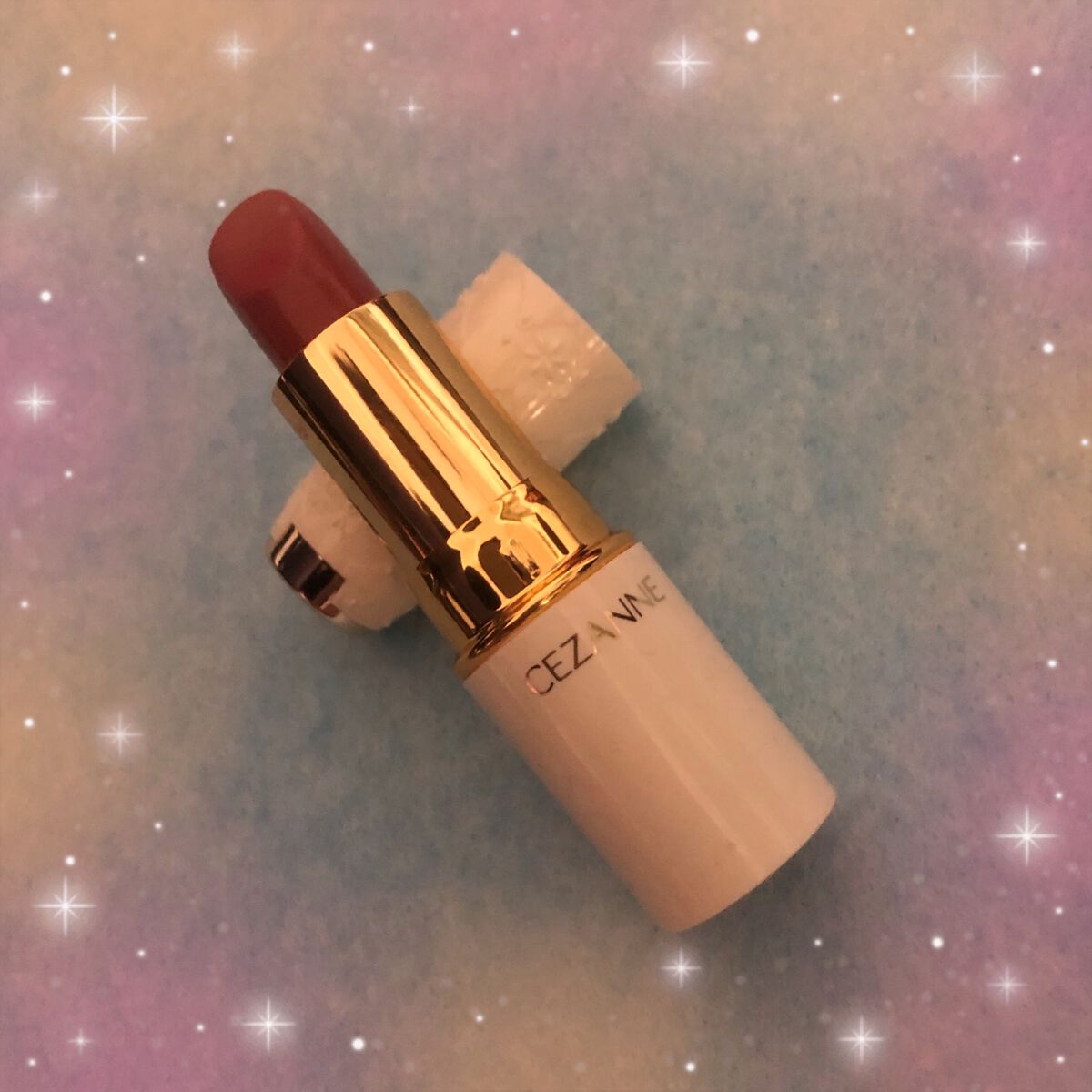 ラスティング リップカラーN/CEZANNE/口紅を使ったクチコミ（1枚目）