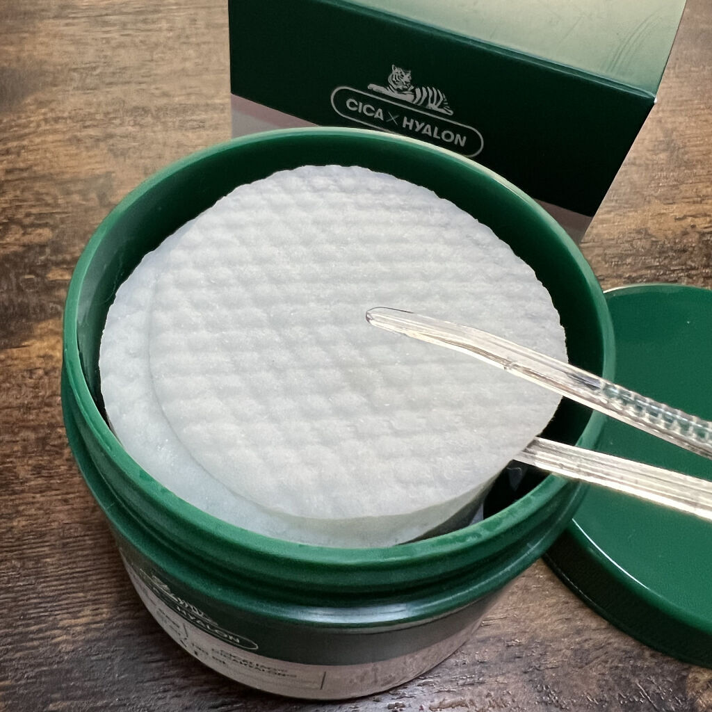 CICA マイルドトナーパッド/VT/トナーパッドを使ったクチコミ（2枚目）