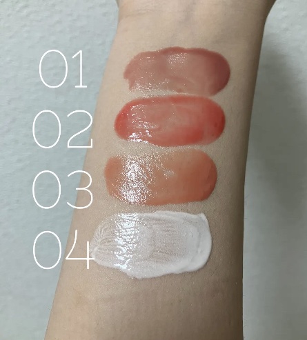 3S カラーセラム 01 Rose Moon/LoNLy /リキッドチークを使ったクチコミ（2枚目）