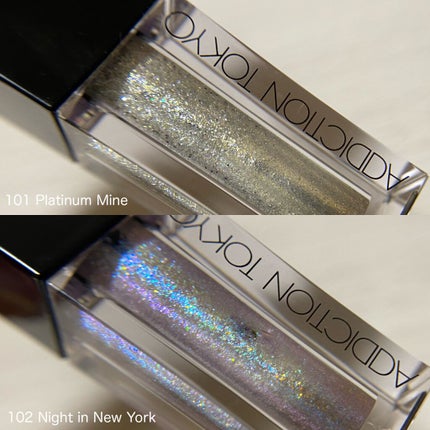 ザ リキッド アイシャドウ ウルトラスパークル/ADDICTION/リキッドアイシャドウを使ったクチコミ(3枚目)