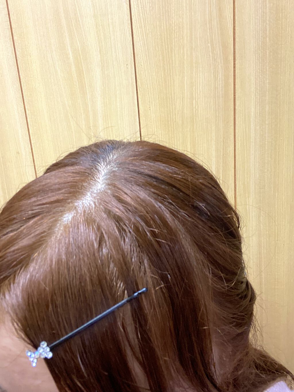 ミルクジャムヘアカラー へーゼルナッツ/ルシードエル/ヘアカラーを使ったクチコミ（3枚目）