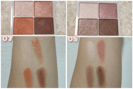 ジューシーピュアアイズ/キャンメイク/アイシャドウパレットを使ったクチコミ(6枚目)