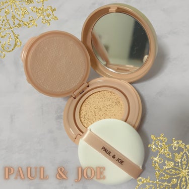 シースルー ヴェール コンパクト 01 肌の色をトーンアップして透明感を与えるライトカラー/PAUL & JOE BEAUTE/ファンデーションを使ったクチコミ（1枚目）