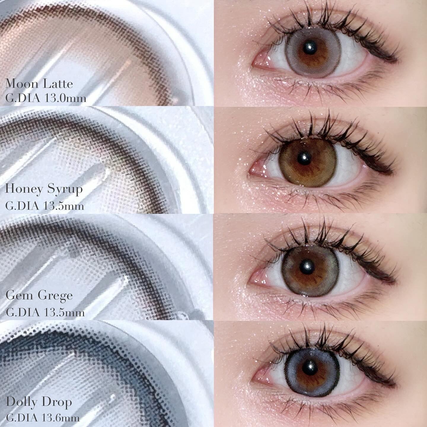 mimi charme 1day/mimi charme/ワンデー（１DAY）カラコンを使ったクチコミ（2枚目）