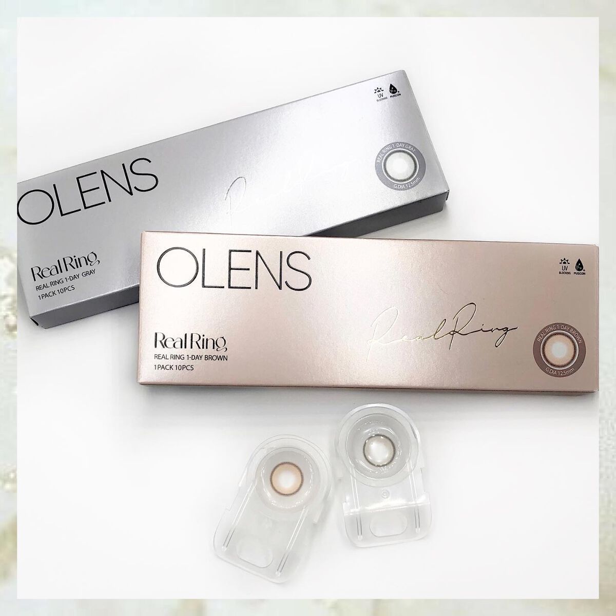 Real Ring 1day/OLENS/ワンデー(1DAY)カラコンを使ったクチコミ(7枚目)
