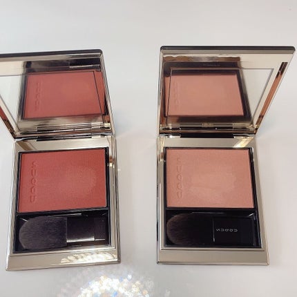 メルティング パウダー ブラッシュ 07 宵漆/SUQQU/パウダーチークを使ったクチコミ(2枚目)