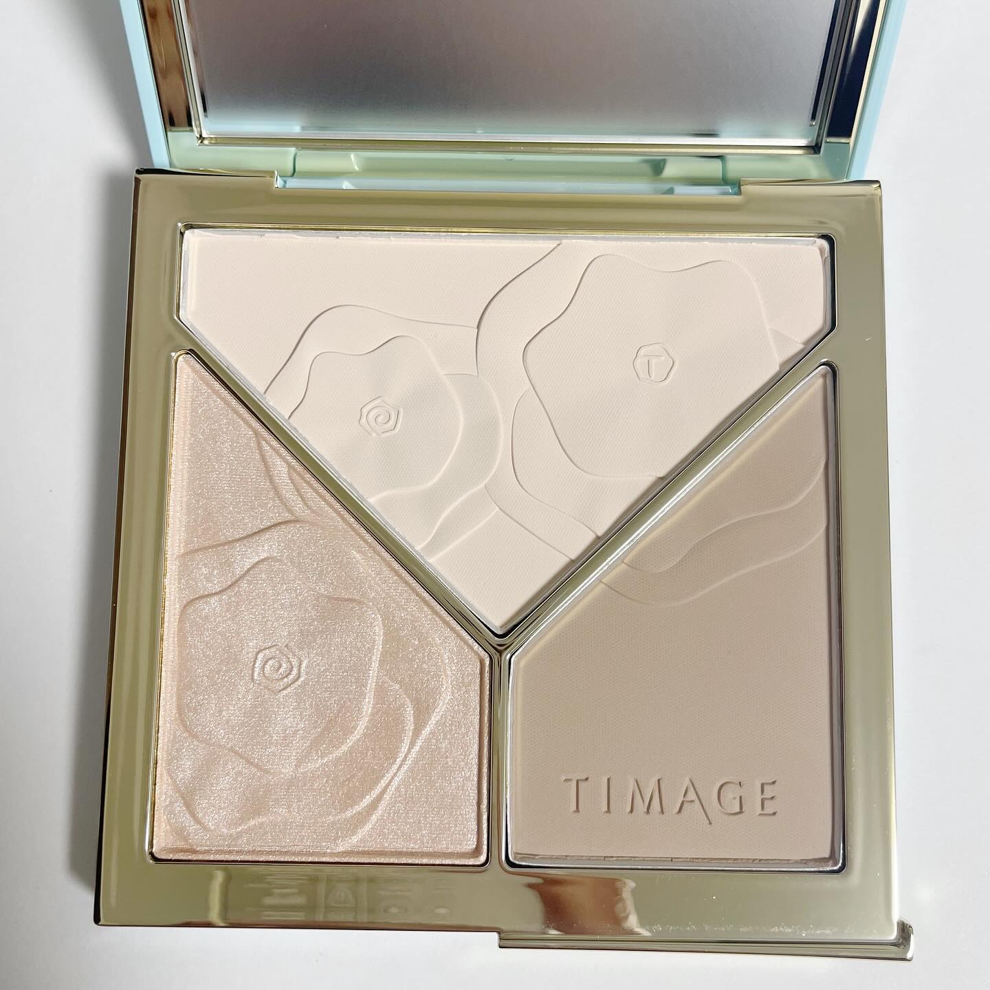 ハイライトシェーディングパレット/TIMAGE/パウダーハイライトを使ったクチコミ（3枚目）