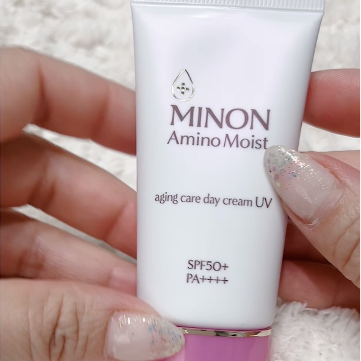 ミノン アミノモイスト エイジングケア デイクリームUV/ミノン/日焼け止めクリームを使ったクチコミ（2枚目）