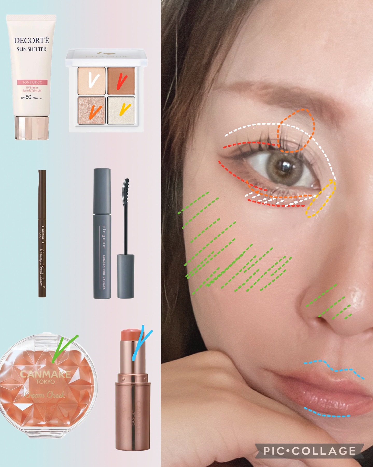 クリームチーク/キャンメイク/ジェル・クリームチークを使ったクチコミ（3枚目）