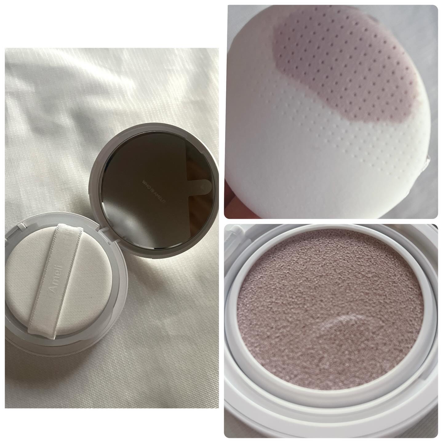 Ameli コンプリメントシリーズクッション 紫色(ボラ)のクチコミ「❇️Ameli
コンプリメントシリーズクッション 紫色(ボラ)

SPF50+PA+++

@.....」（2枚目）