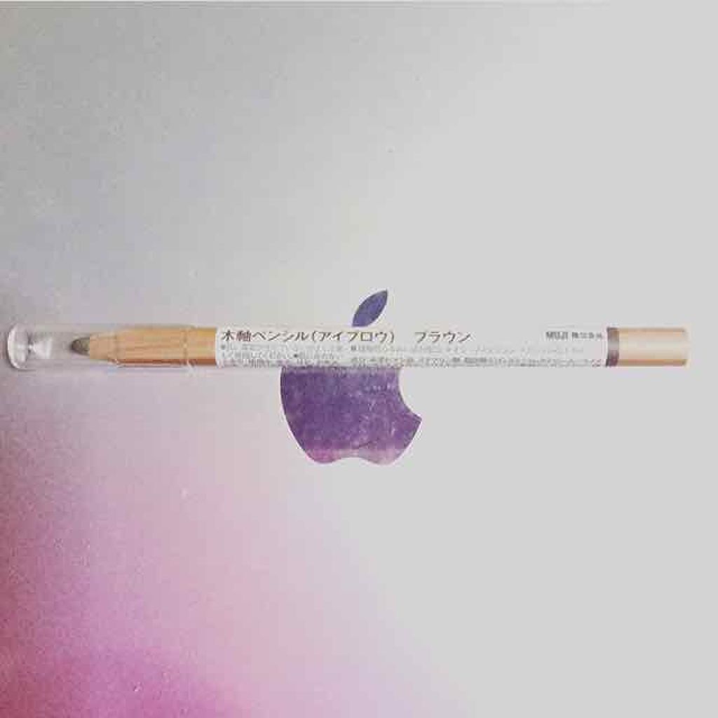 木軸ペンシル アイブロウ/無印良品/アイブロウペンシルを使ったクチコミ(1枚目)